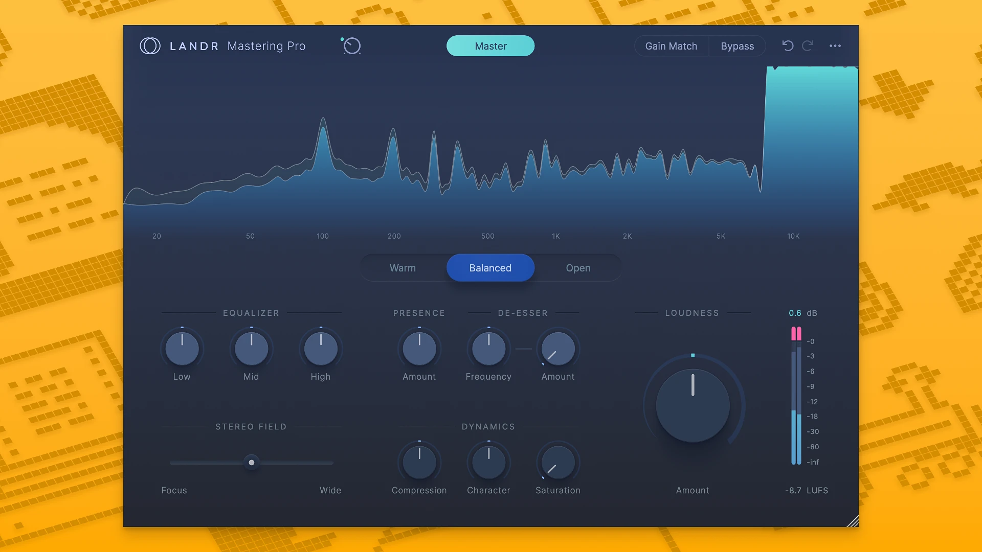LANDR Mastering Plugin PRO screenshot 2